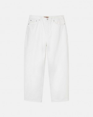 Stussy Big Ol& Jean Overdyed - Unisex Denim Beige | BMXSD95698