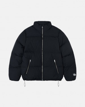 Stussy Down Puffer Nylon - Unisex Jackets Negros | MXJVR90887