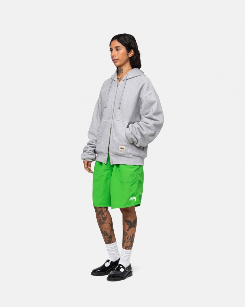 Stussy Agua Corta Stock - Unisex Shorts Trunks Verdes | MXJBT78556