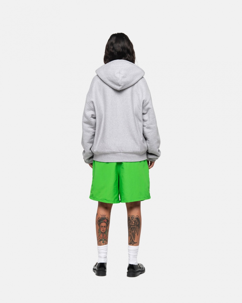 Stussy Agua Corta Stock - Unisex Shorts Trunks Verdes | MXJBT78556