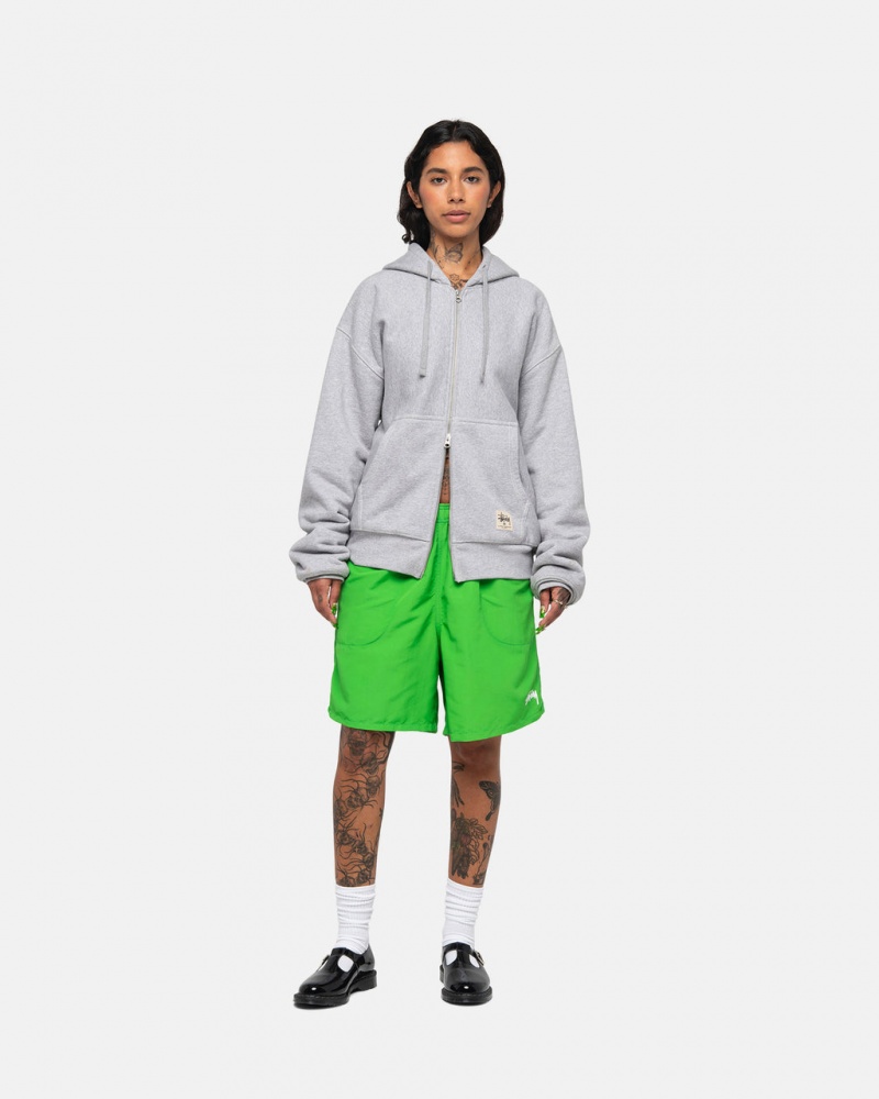 Stussy Agua Corta Stock - Unisex Shorts Trunks Verdes | MXJBT78556