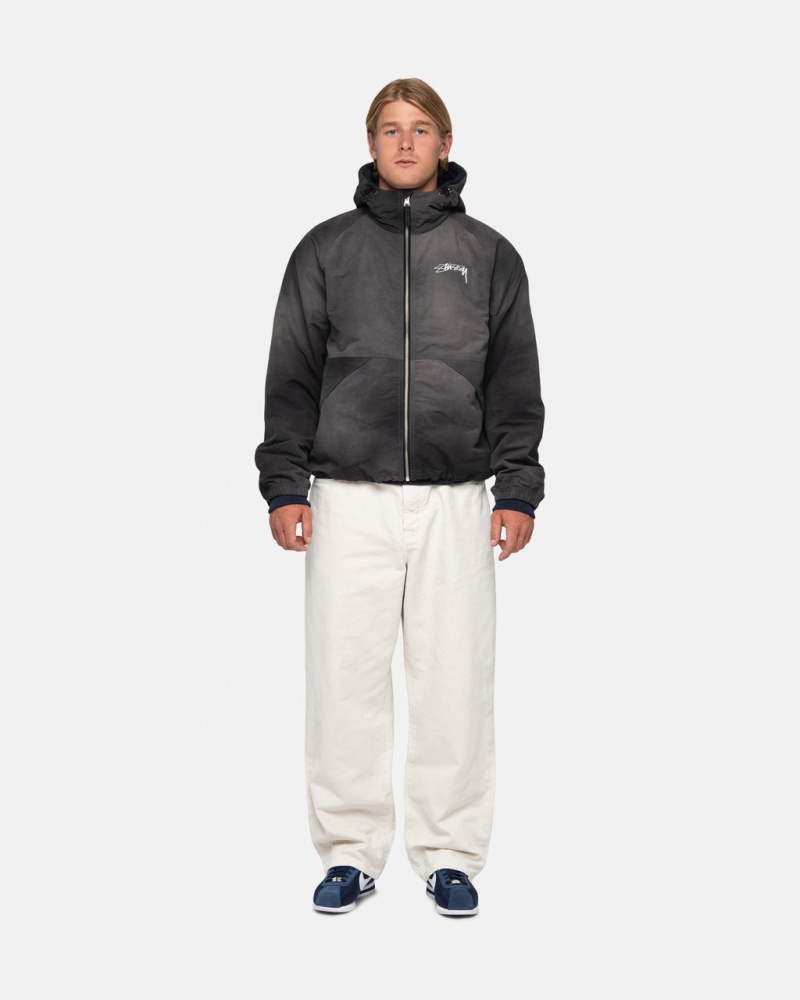 Stussy Big Ol& Jean Washed Lona - Unisex Pants Beige | MXIIZ83827