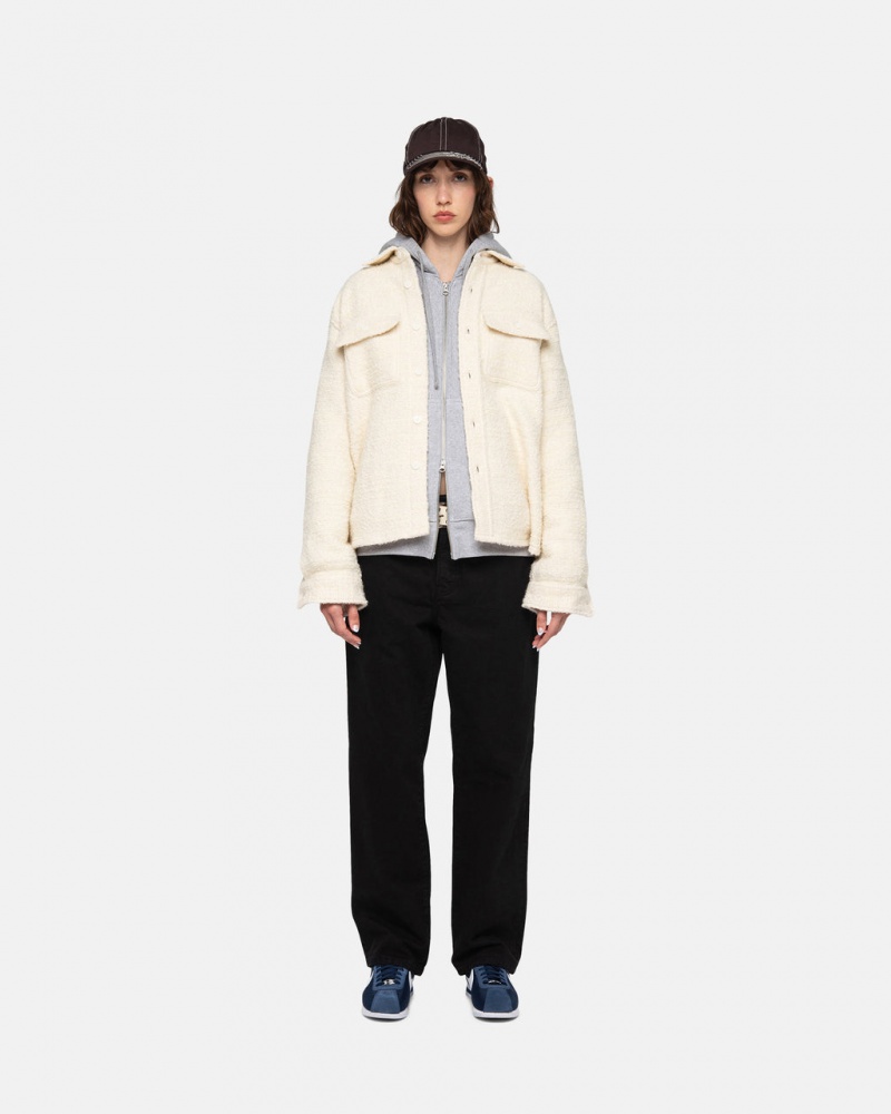 Stussy Classic Jean Overdyed - Unisex Denim Negros | LMXSX13823