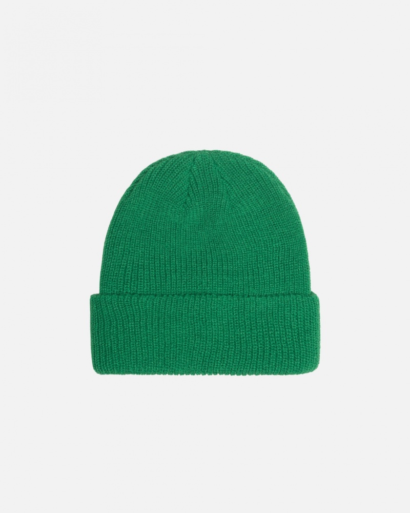 Stussy Cuff Beanie Basic - Unisex Verdes | TMXWZ96375