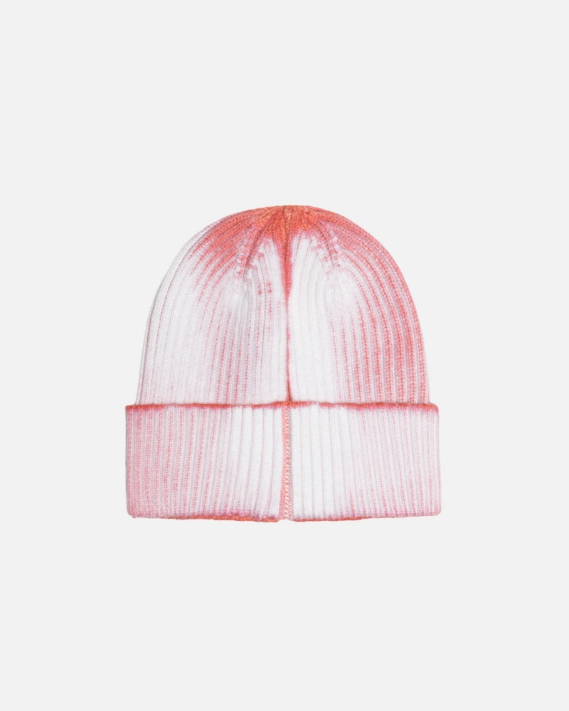 Stussy Cuff Beanie Workgear Spray - Unisex Naranjas | MXXBR56352