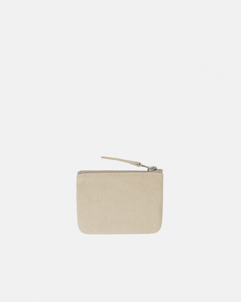 Stussy Lona Coin Pouch - Unisex Bags Beige | MXIIZ63650