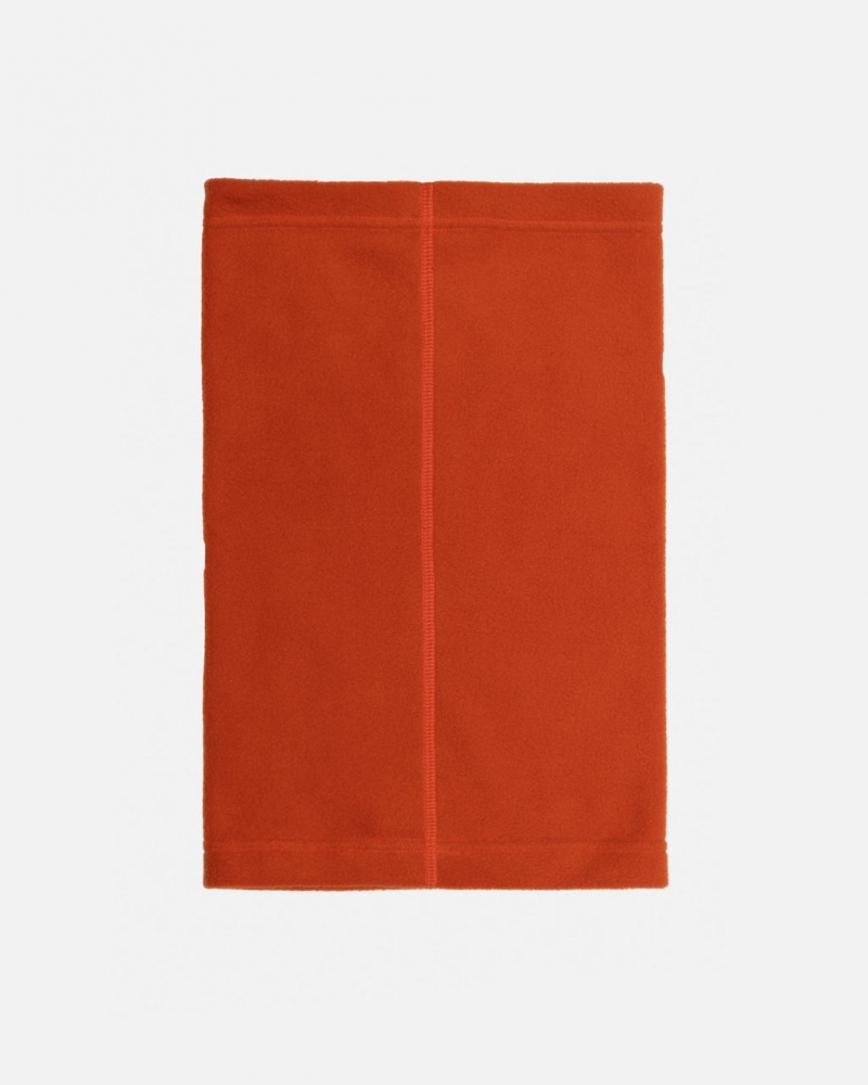 Stussy Polar Fleece Neck Warmer - Unisex Headwear Naranjas | BMXSO76503