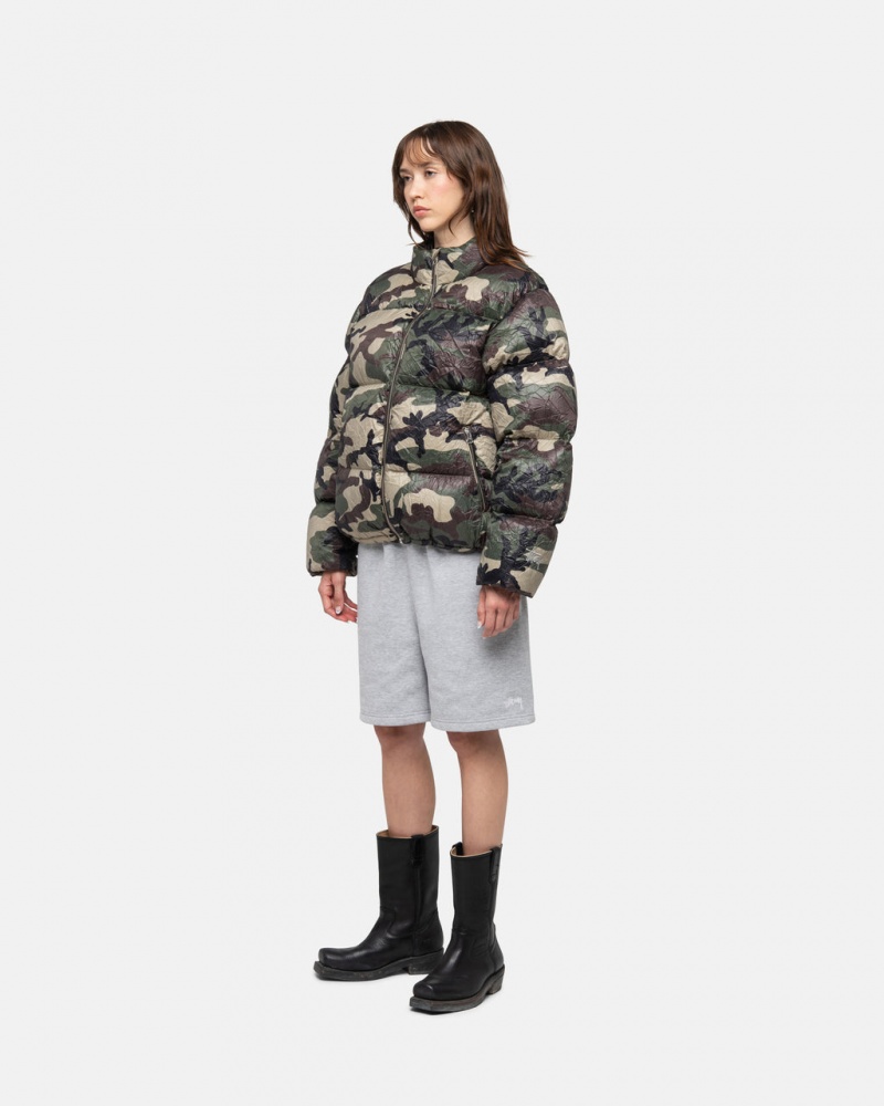 Stussy Stock Logo Sweatshort - Unisex Shorts Trunks Grises | SMXNY27393
