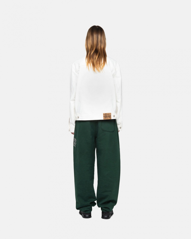 Stussy Stüssy Deporte Sweatpant - Unisex Jeans Pants Verdes Oscuro | MXZDE71854